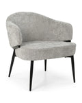 Sillón ocasional Sirka tela gris
