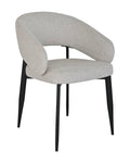 Silla ocasional Ramadi tela gris