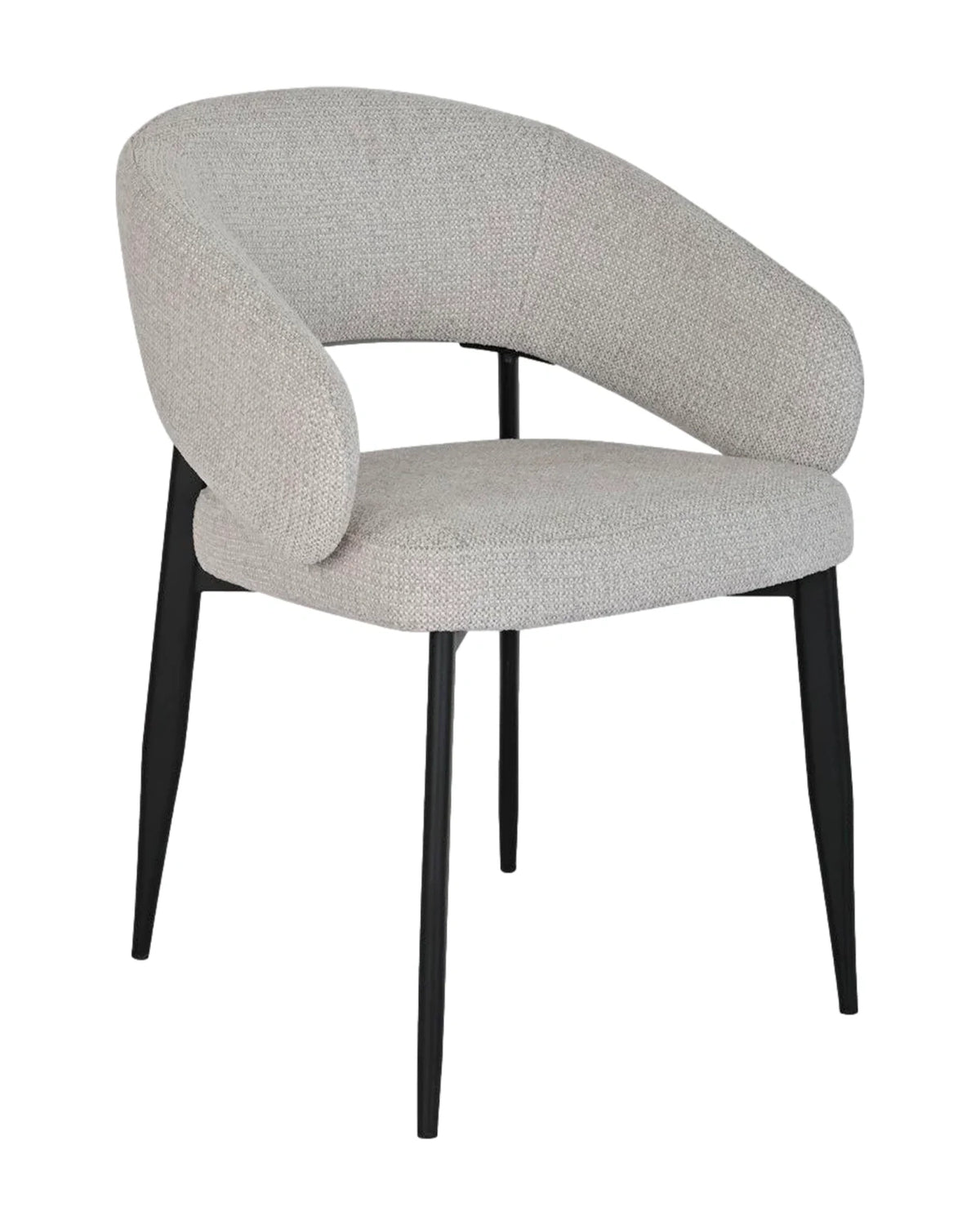 Silla ocasional Ramadi tela gris