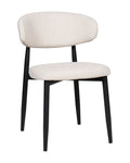 Silla Antalya tela grayge patas negras