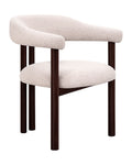 Silla ocasional Auren tela grayge pata metal madera